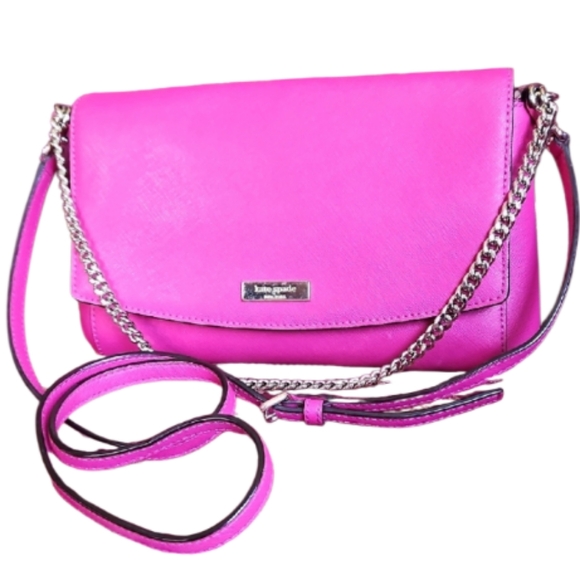kate spade Handbags - Kate Spade Madison Willow Mini Pink Crossbody Bag with Chain Strap